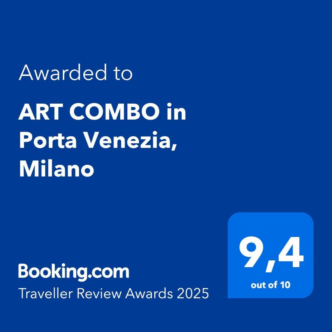 Апартаменты Art Combo In Porta Venezia, Milano Экстерьер фото